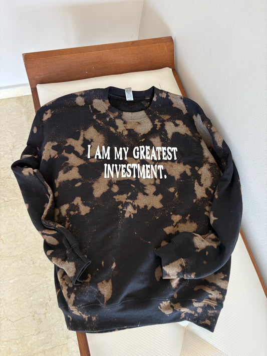 I am my greatest investment Crew